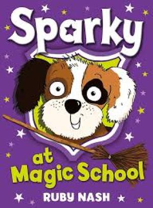 Sparky At Magic Book