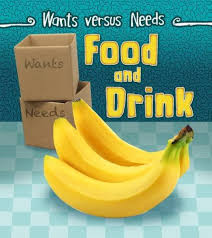 Wants Versus Needs Food and Drink